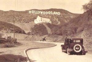 The old Hollywood sign
