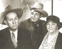 Emmett and Julia Dalton with Ray Corrigan