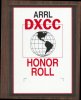 Honor Roll plaque